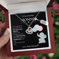 Little Kicks of Love Heart Necklace