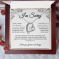 I'm Sorry | Forever Love Necklace