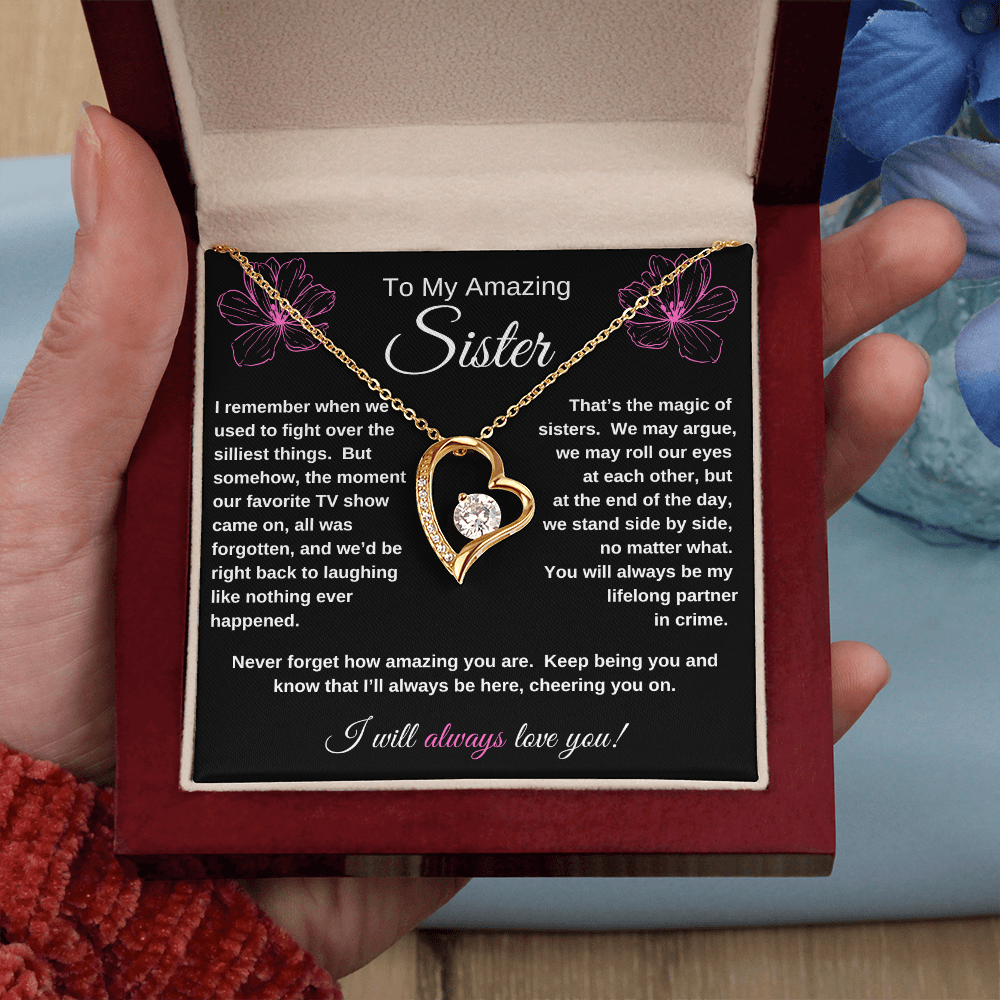 My Amazing Sister Necklace | Forever Bond