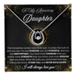 Lucky Horseshoe Necklace for Daughter
