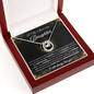 Lucky Horseshoe Necklace for Daughter