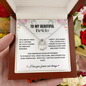 Lucky in Love – Groom to Bride Horseshoe Pendant Necklace