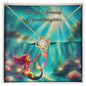 Granddaughter Enchanted Love Knot Necklace