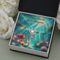 Granddaughter Enchanted Love Knot Necklace