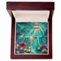 Granddaughter Enchanted Love Knot Necklace