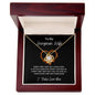 To My Gorgeous Wife | Eternal Flame Necklace