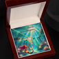 Granddaughter Enchanted Love Knot Necklace