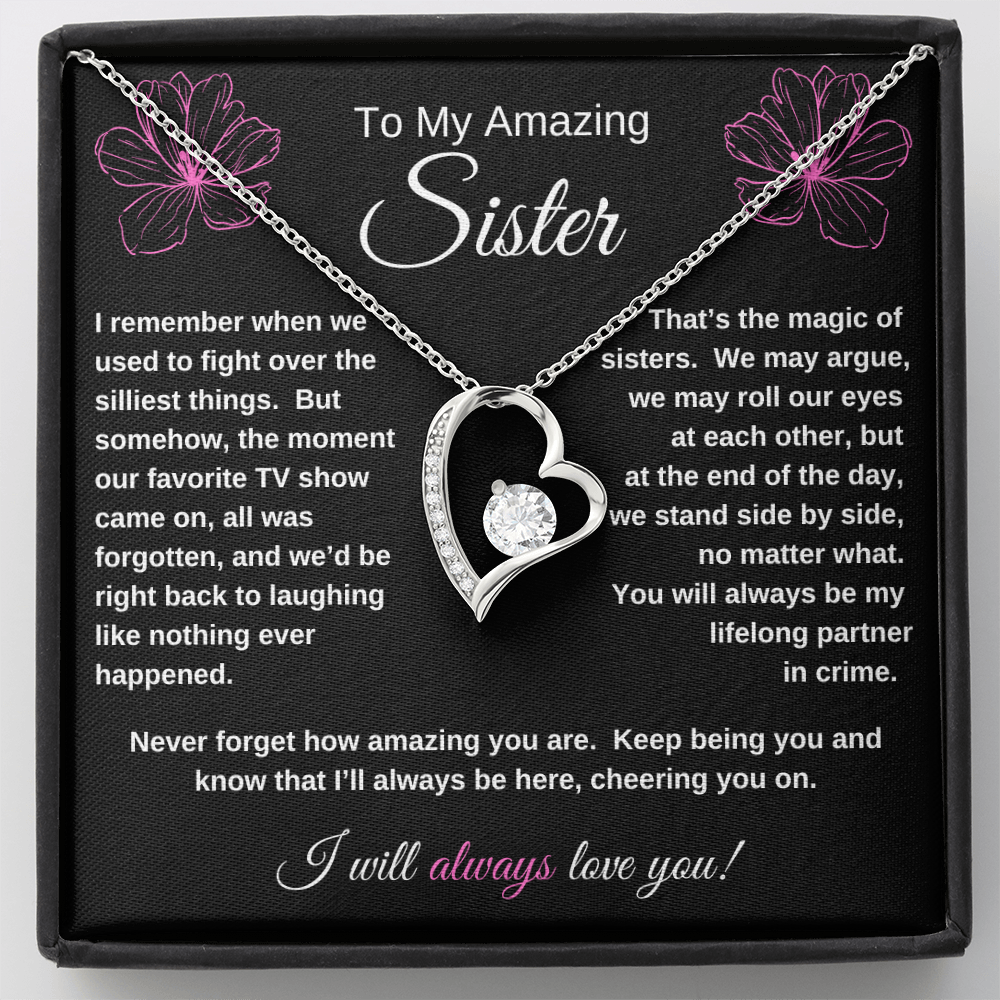 My Amazing Sister Necklace | Forever Bond