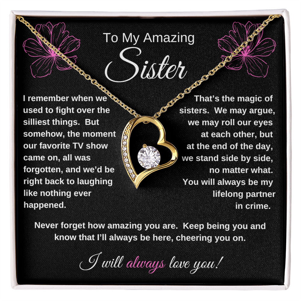 My Amazing Sister Necklace | Forever Bond