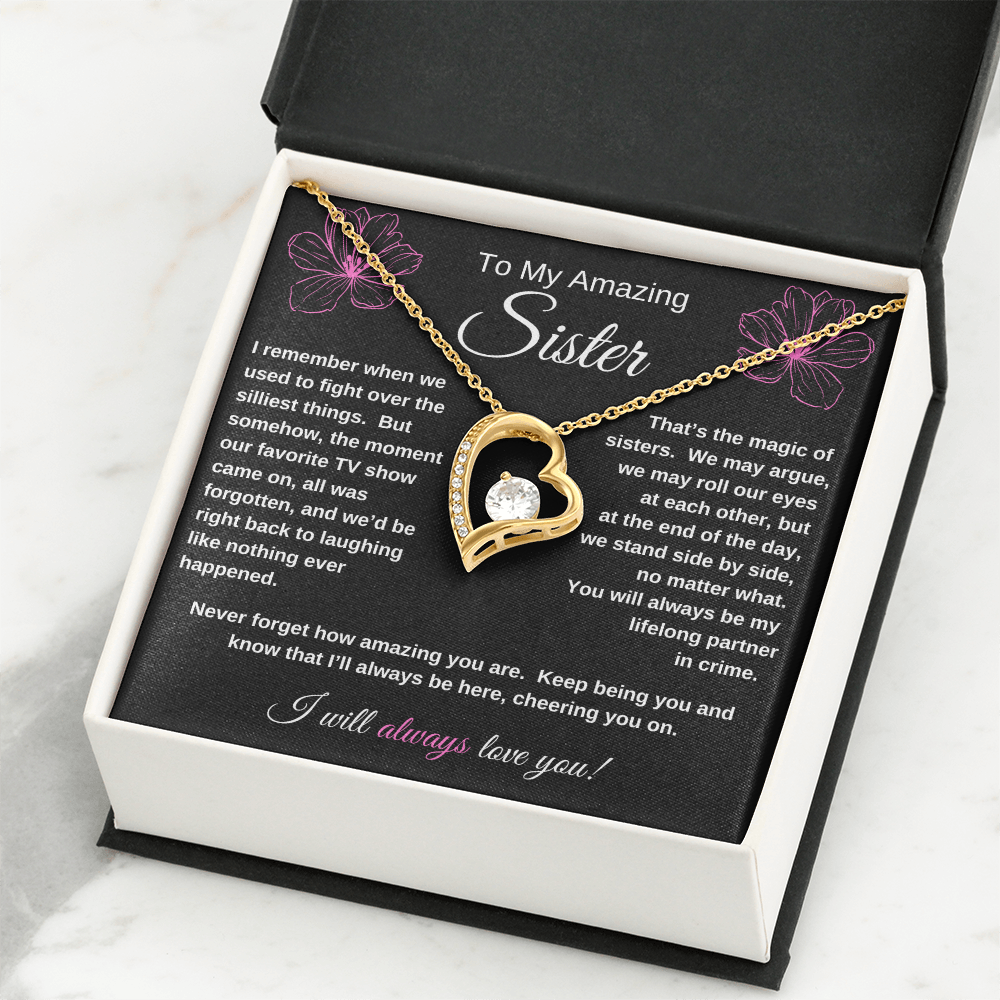 My Amazing Sister Necklace | Forever Bond