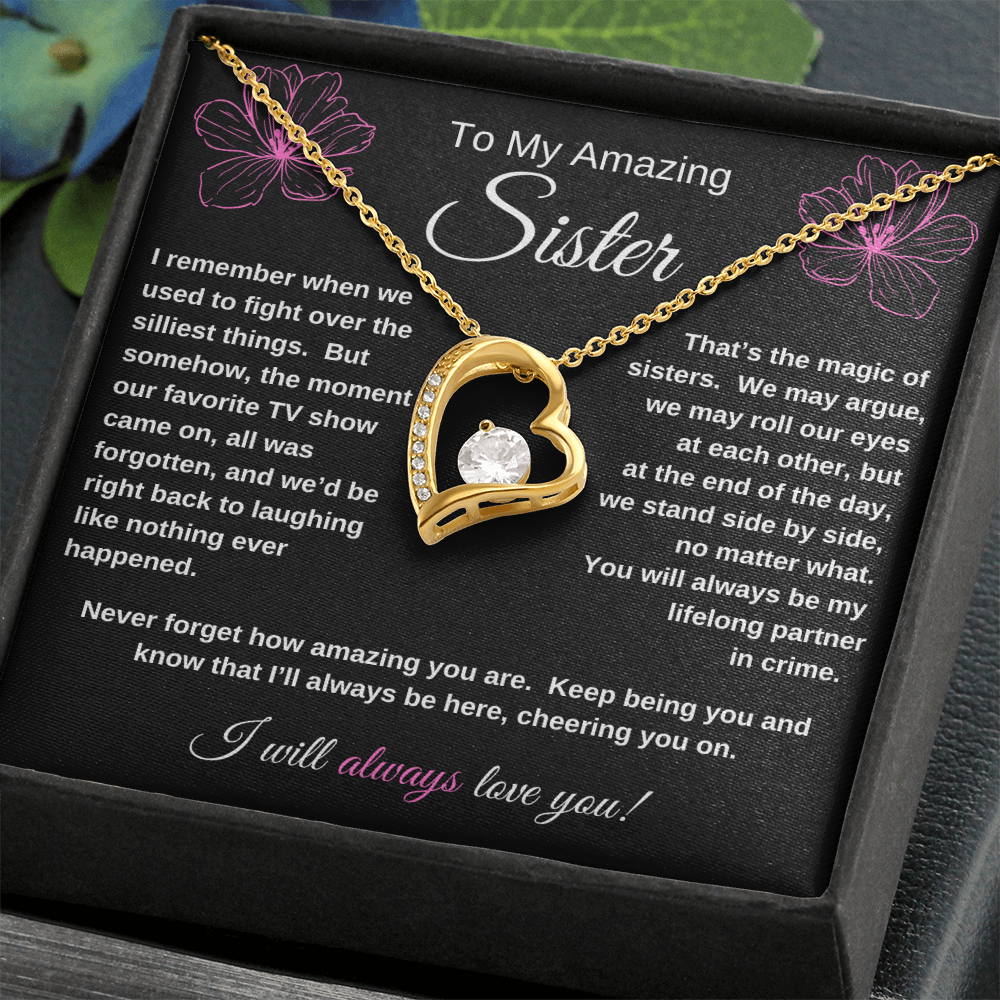 My Amazing Sister Necklace | Forever Bond