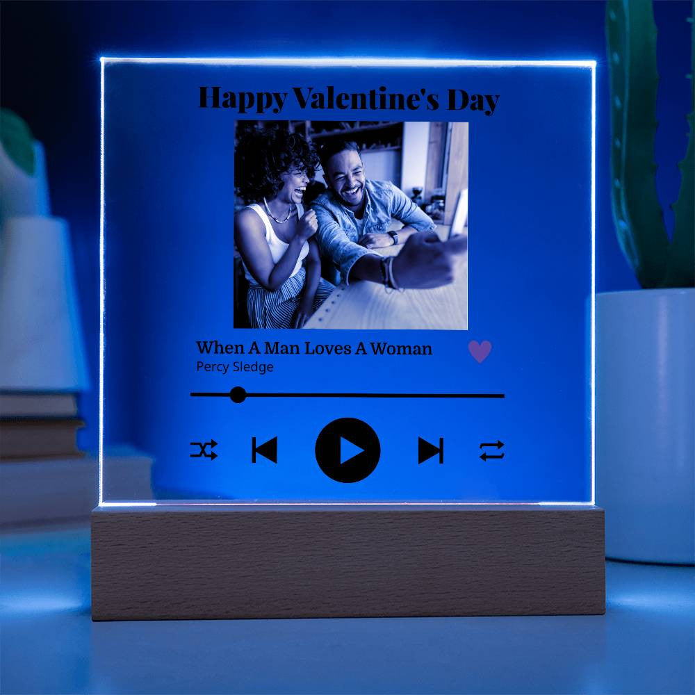 Favorite Song LED Plaque - Personalized