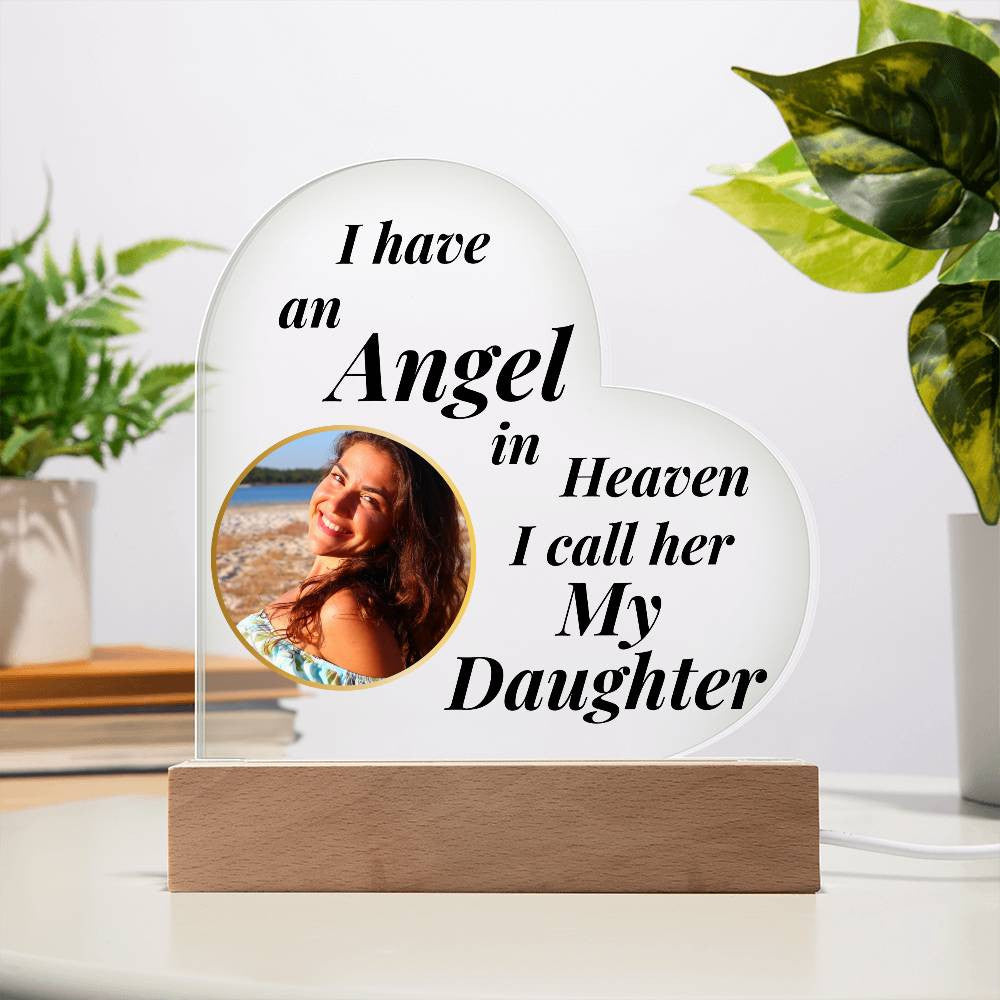 Precious Daughter with LED Personalized