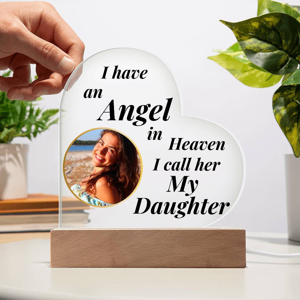 Precious Daughter with LED Personalized