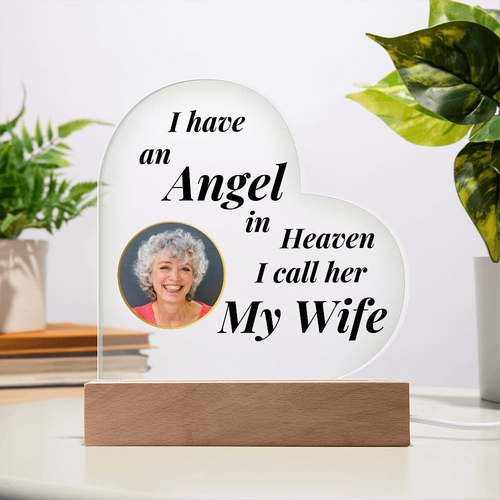 In Loving Memory of My Wife Personalized