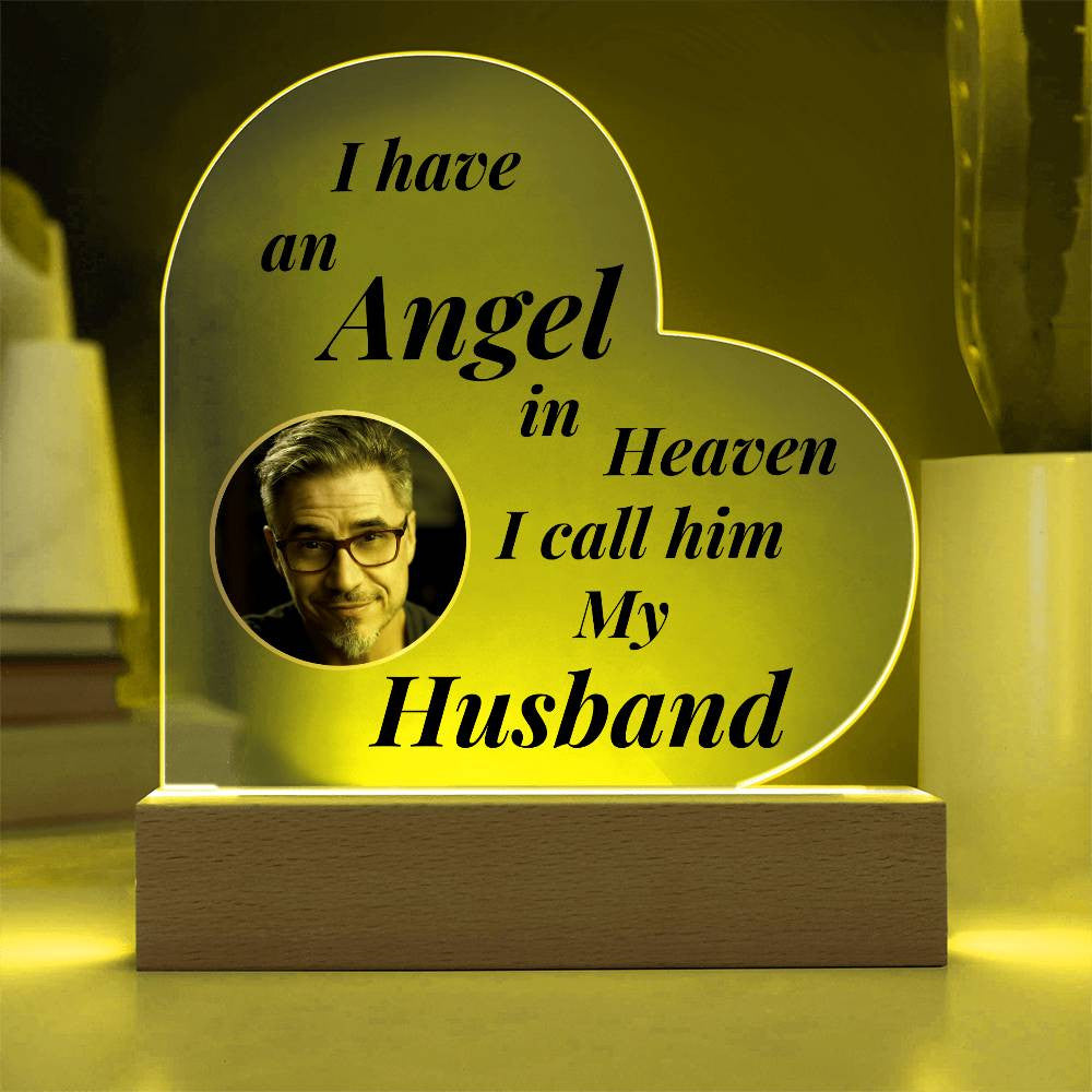 In Loving Memory of My Husband Personalized