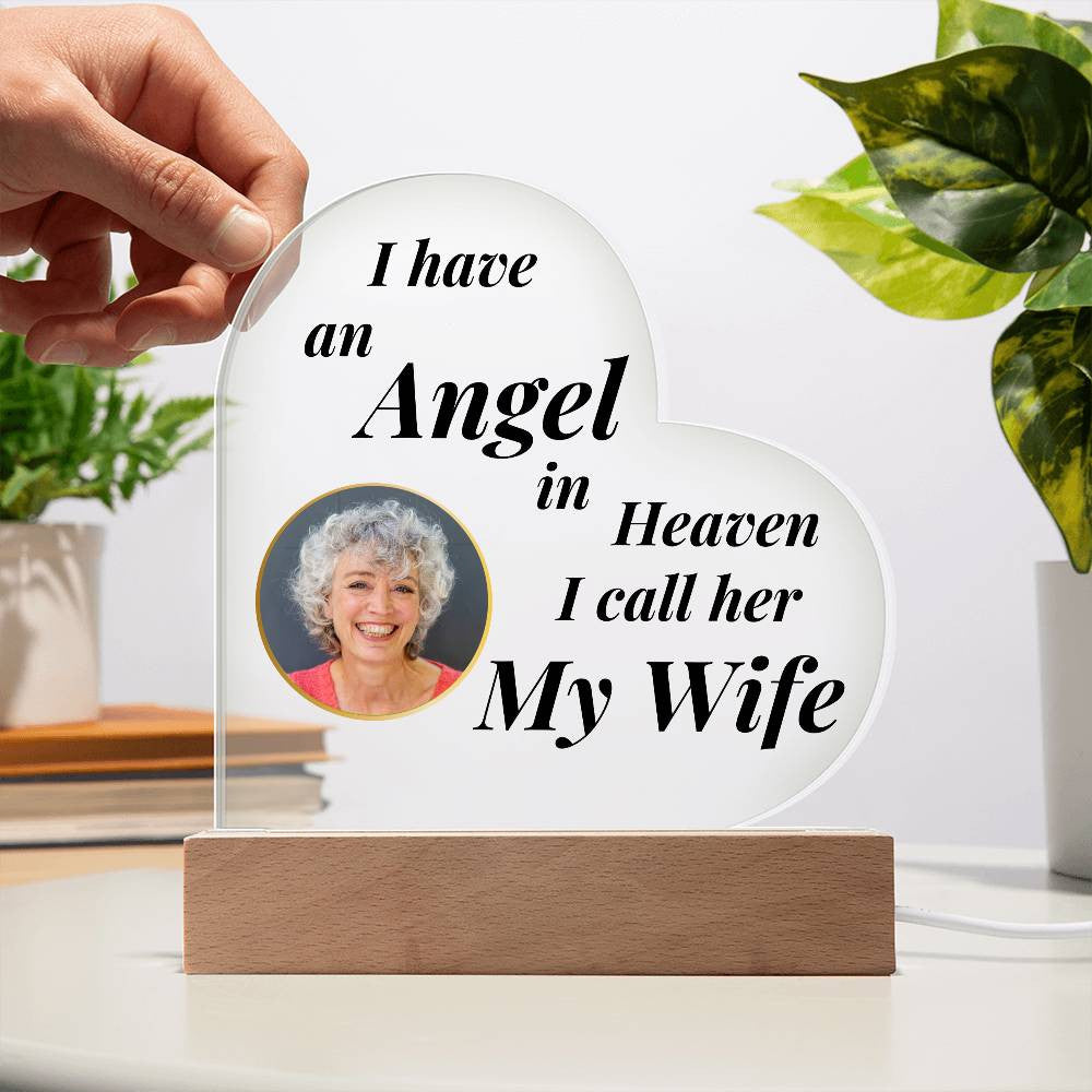 In Loving Memory of My Wife Personalized