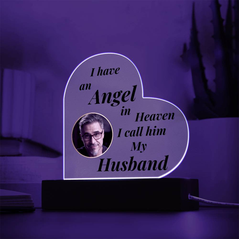 In Loving Memory of My Husband Personalized