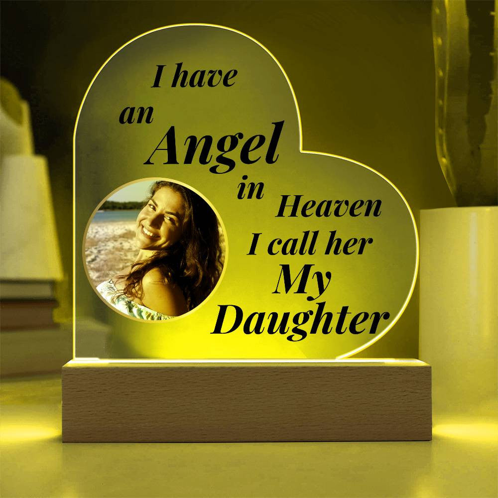 Precious Daughter with LED Personalized