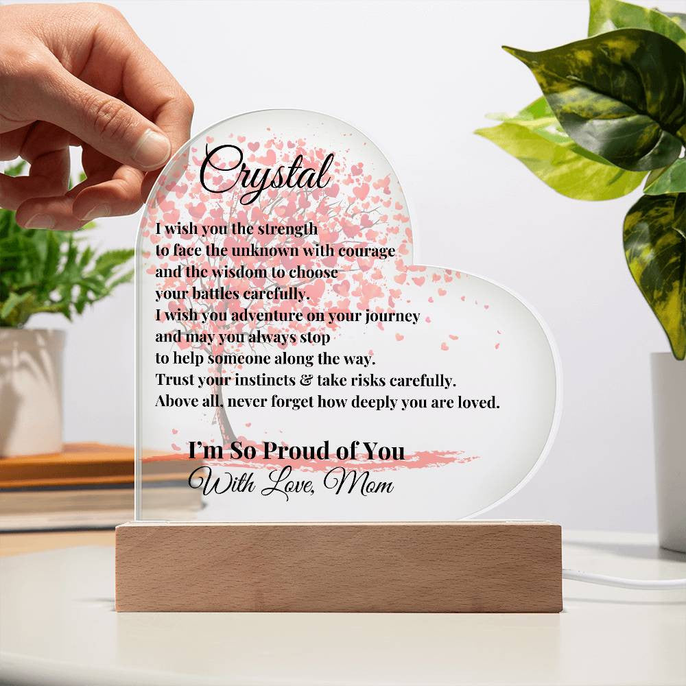 Embrace Your Journey (Personalized Plaque)