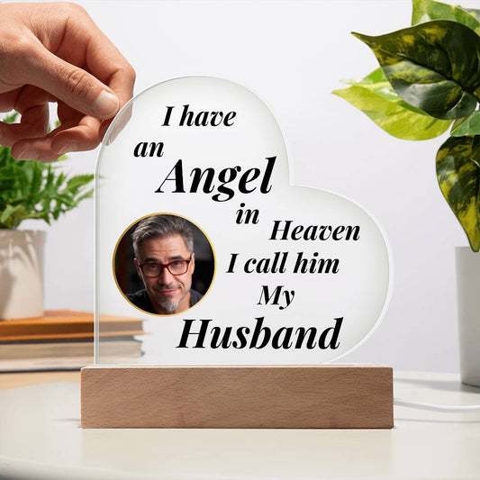 In Loving Memory of My Husband Personalized