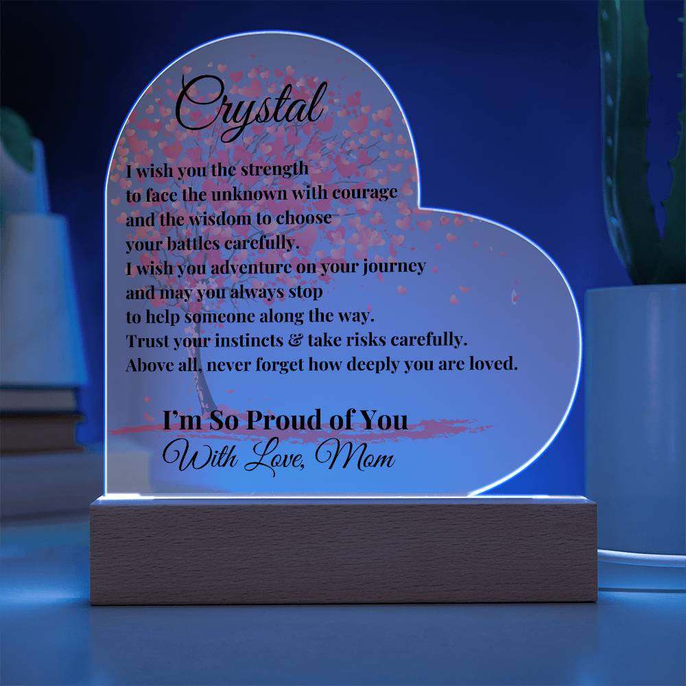 Embrace Your Journey (Personalized Plaque)