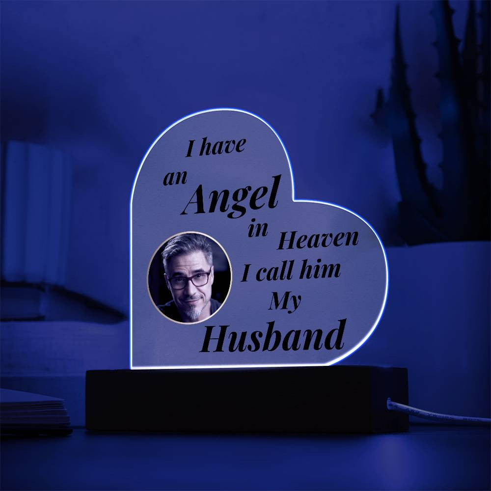 In Loving Memory of My Husband Personalized