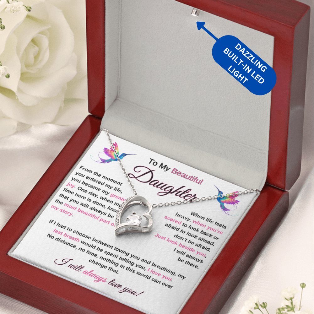 My Daughter | My Greatest Joy Heart Necklace
