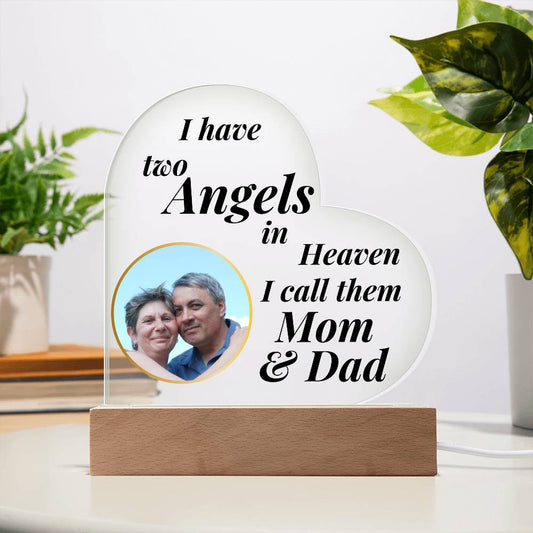 In Loving Memory of Mom and Dad Personalized