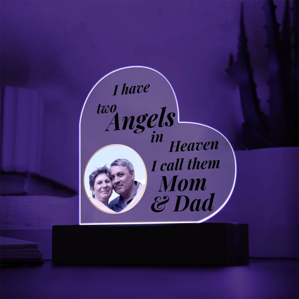 In Loving Memory of Mom and Dad Personalized