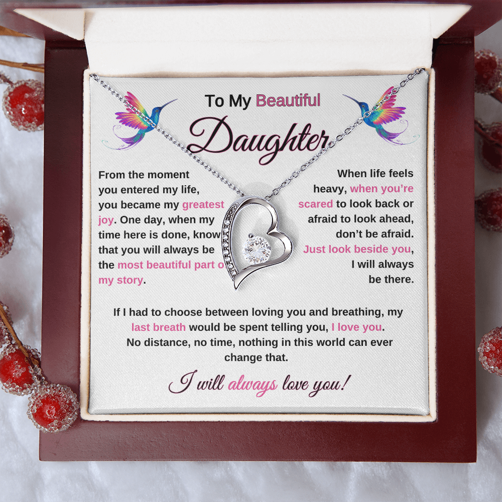 My Daughter | My Greatest Joy Heart Necklace