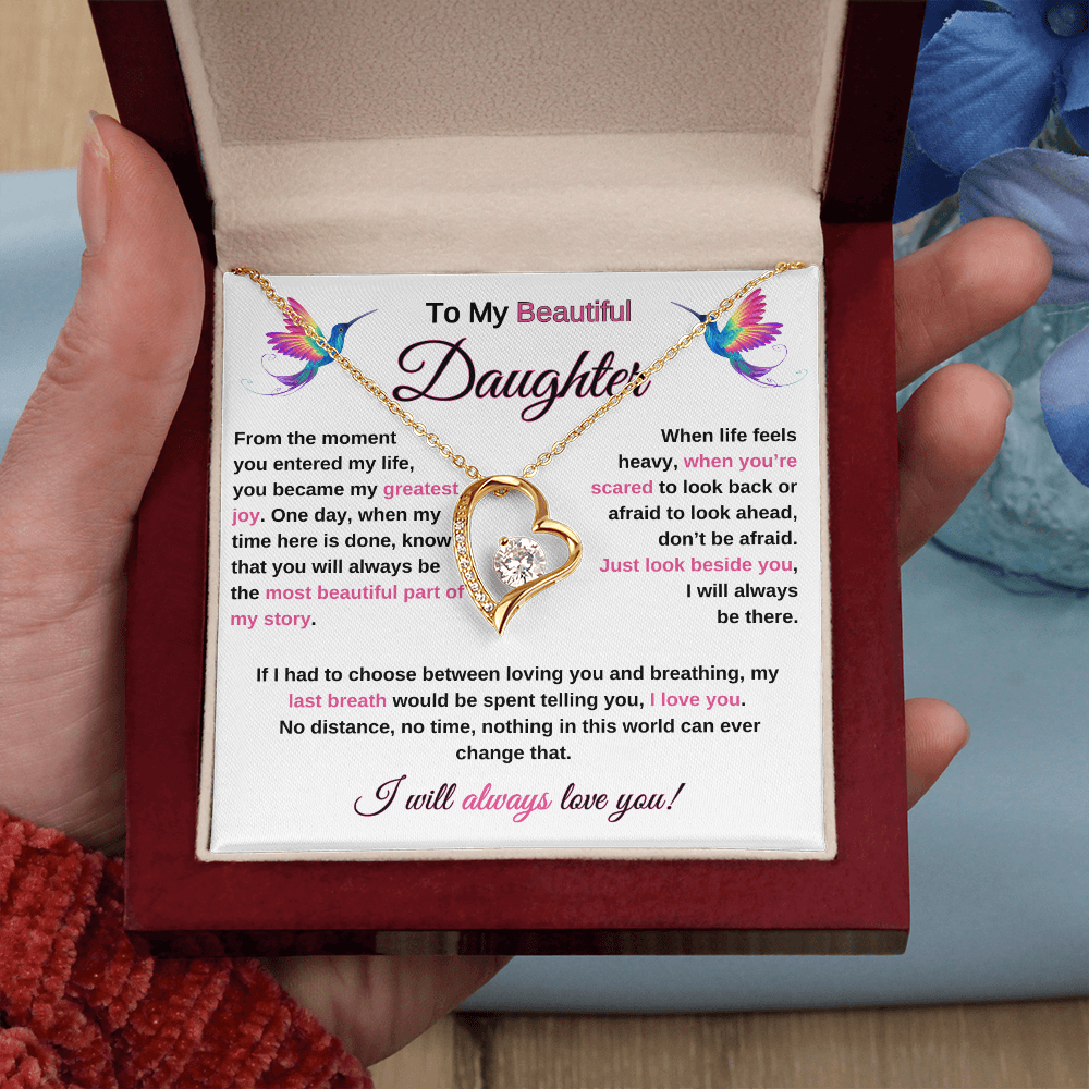 My Daughter | My Greatest Joy Heart Necklace