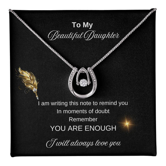 You Are Enough | Lucky Necklace