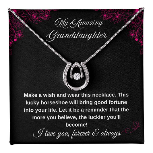 My Granddaughter's Lucky Horseshoe