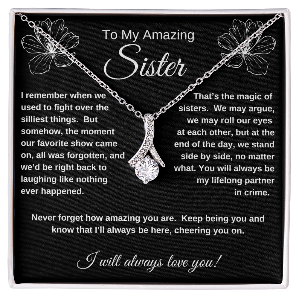 Sister Necklace – Forever Bond