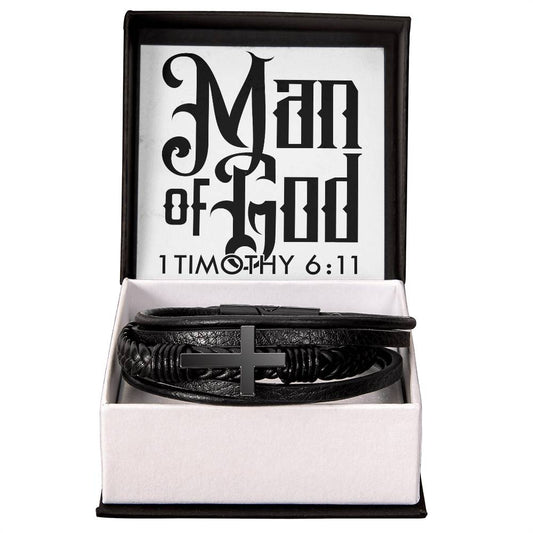 Man of GOD | Cross Bracelet