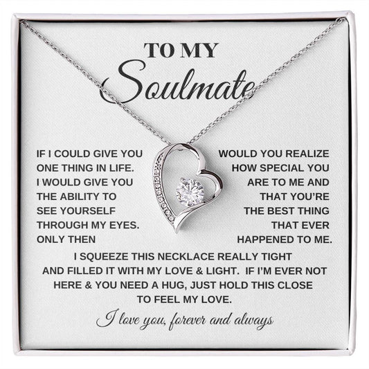 To My Soulmate | Forever Love Necklace