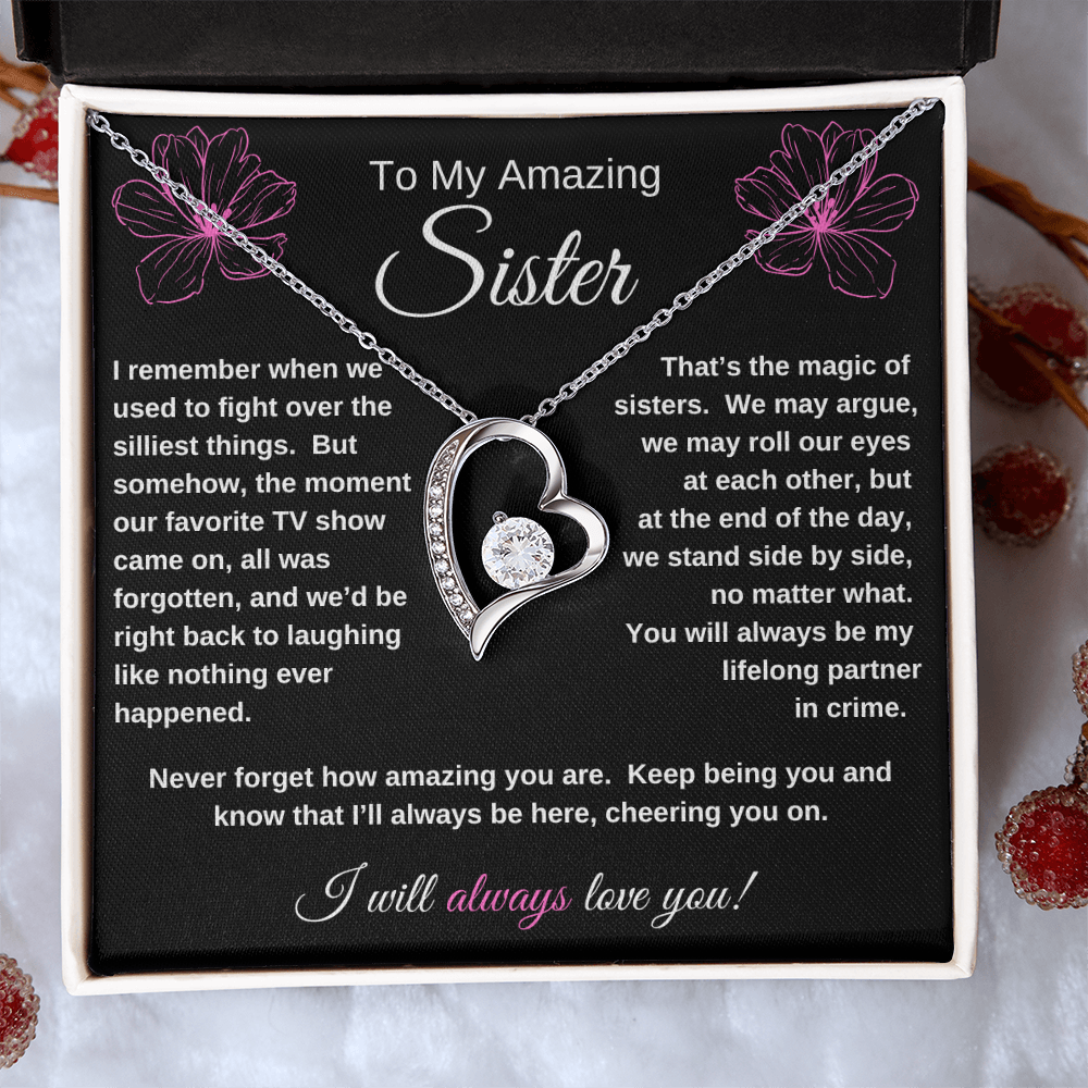 My Amazing Sister Necklace | Forever Bond