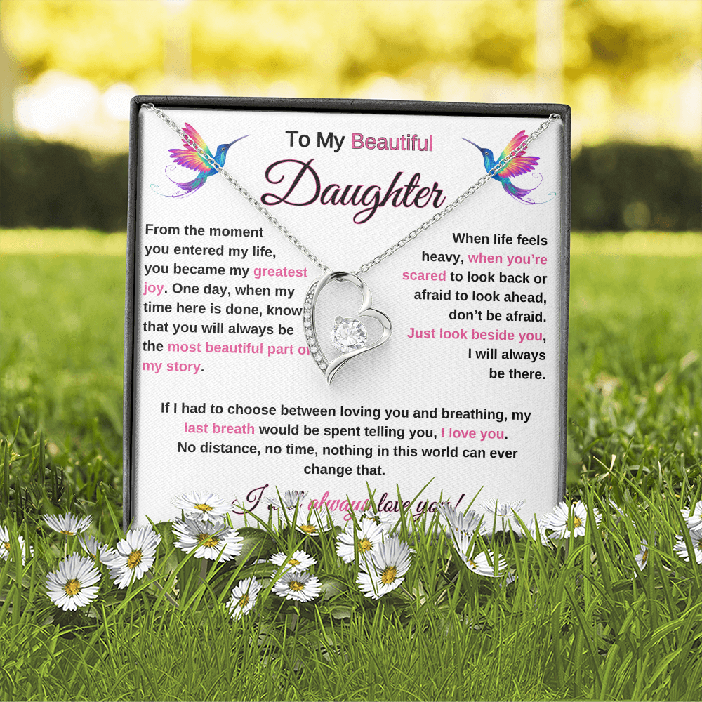 My Daughter | My Greatest Joy Heart Necklace