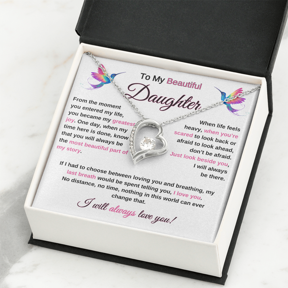 My Daughter | My Greatest Joy Heart Necklace