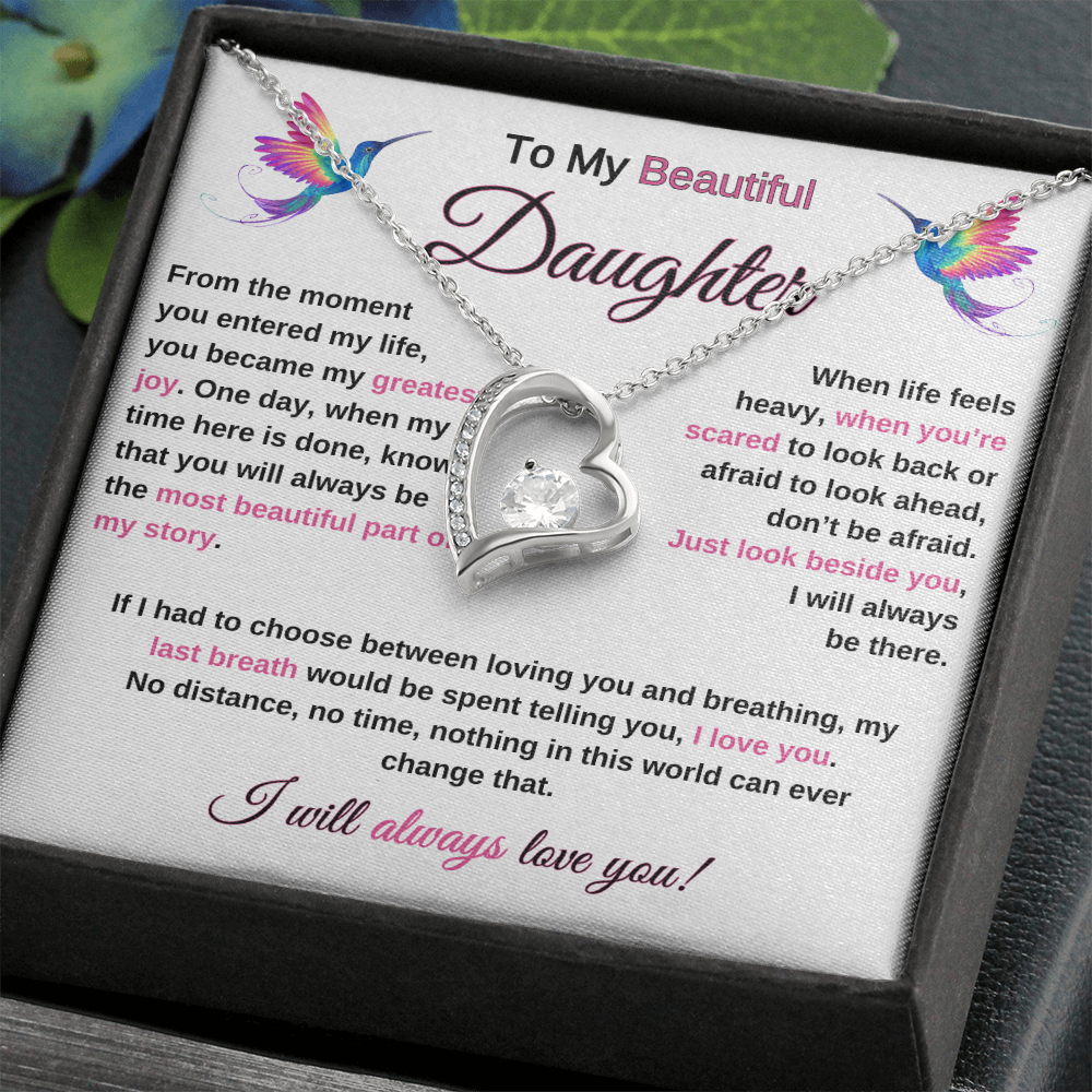 My Daughter | My Greatest Joy Heart Necklace