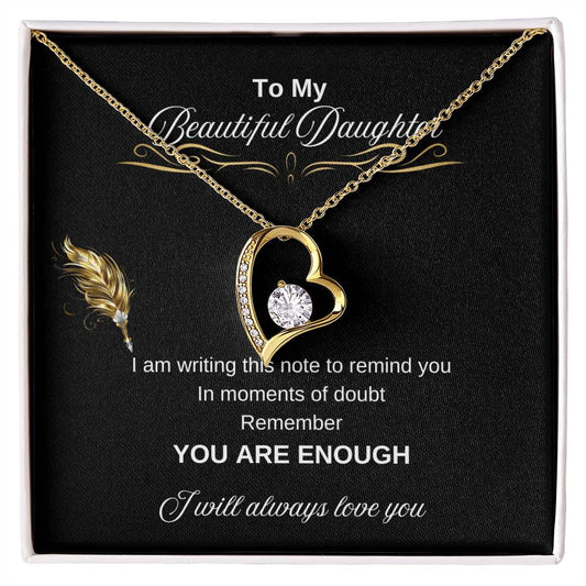 You Are Enough | Forever Love Necklace