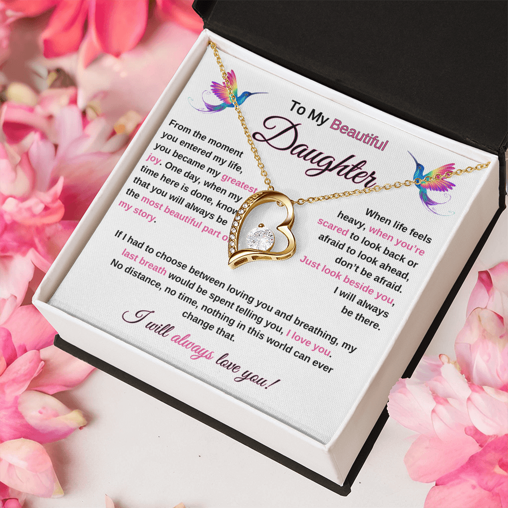 My Daughter | My Greatest Joy Heart Necklace