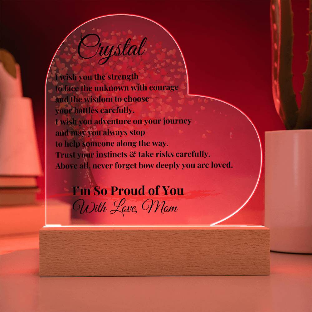 Embrace Your Journey (Personalized Plaque)