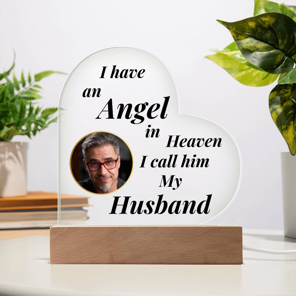 In Loving Memory of My Husband Personalized